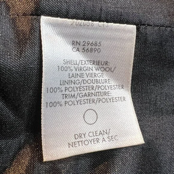 Women's Pendleton 100% Wool Jacquard Pattern Zipper Jacket Coat Blazer - Large - Picture 15 of 15